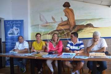 Presentación de las fiestas del muelle de Taliarte en honor de la Virgen del Carmen (Foto TA)